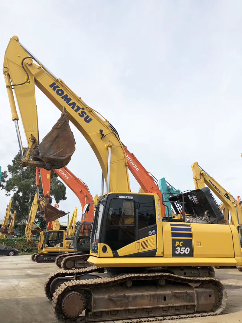 Used Komatsu PC350-10