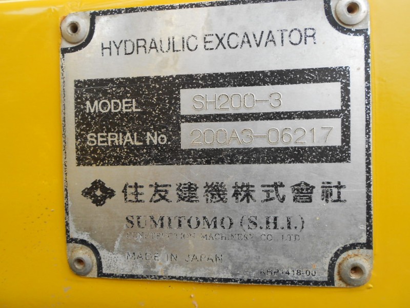 Used Sumitomo SH200-3