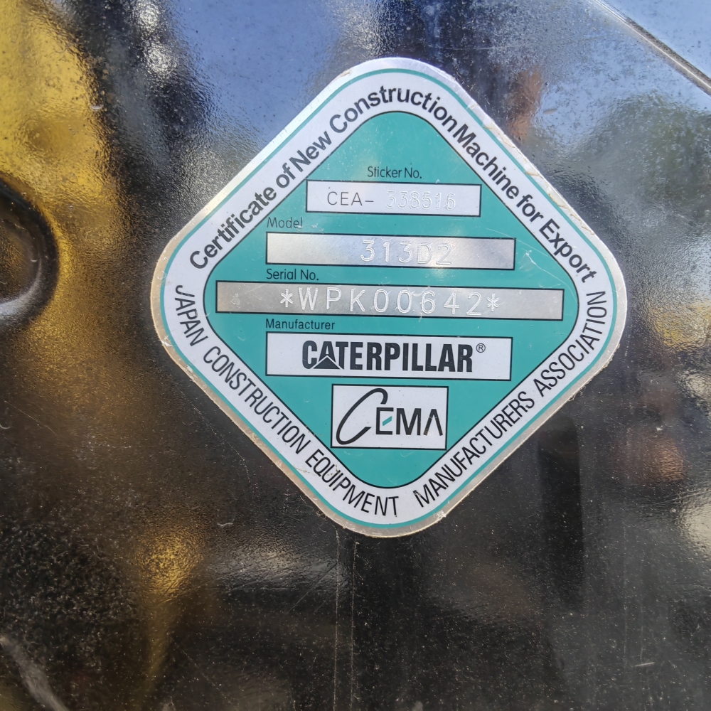 Used Caterpillar CAT313D2