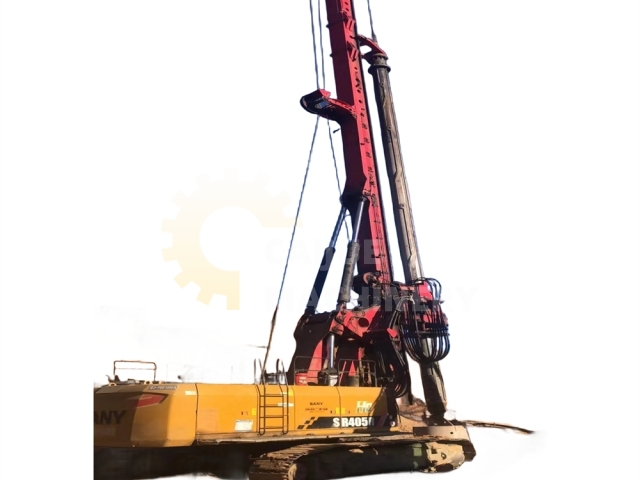 Hot Sell Used Construction Rotary Drilling Rig Used SANY SR405R for Sale Good Condition