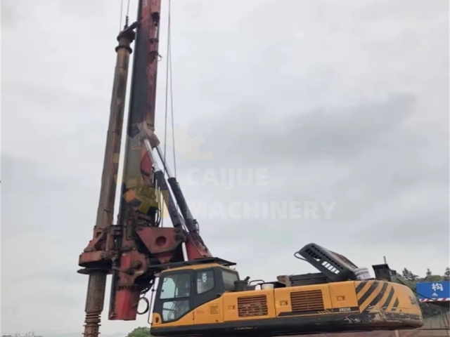 Used SANY SR235 Used Crawler Drilling Rig Powerful 68m Hydraulic Rotary Dril Ling Rig SR235 For Sale Good Condition