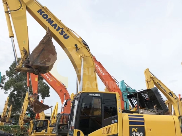 Used Komatsu PC350-10