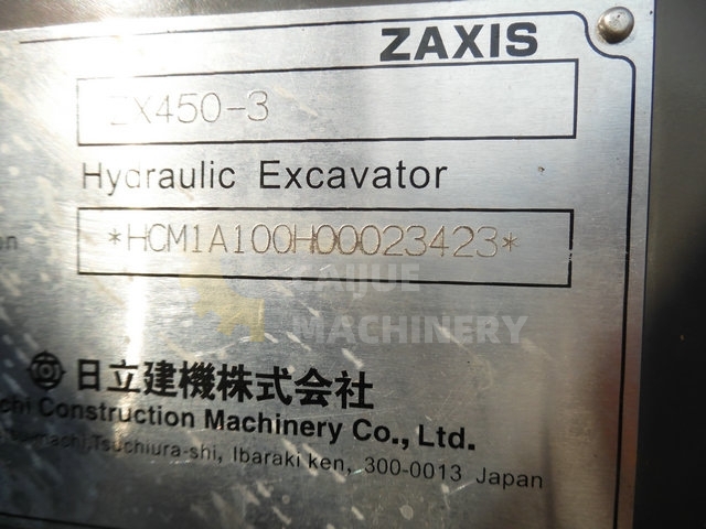 Used Hitachi ZX450-3