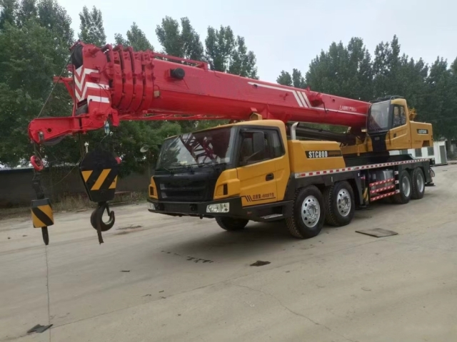 Used Sany STC750 75 Ton Mobile Truck Crane For Sale/Used 50 Ton 55ton 75ton 80ton Used Sany Stc550 Stc800 Cheaper Price China Crane