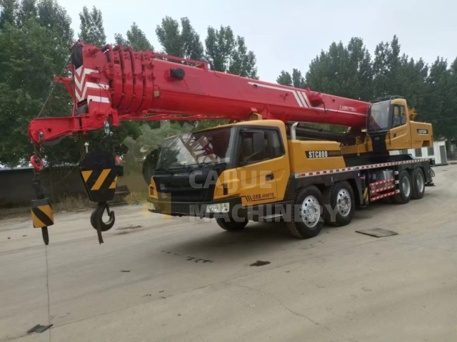 Used Sany STC750 75 Ton Mobile Truck Crane For Sale/Used 50 Ton 55ton 75ton 80ton Used Sany Stc550 Stc800 Cheaper Price China Crane