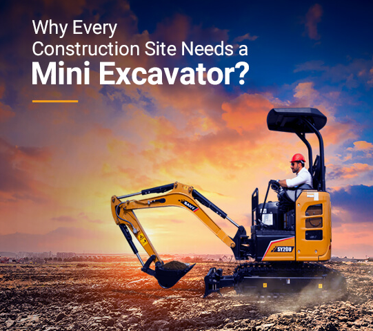 The Advantages of Mini Excavators in Construction Operations